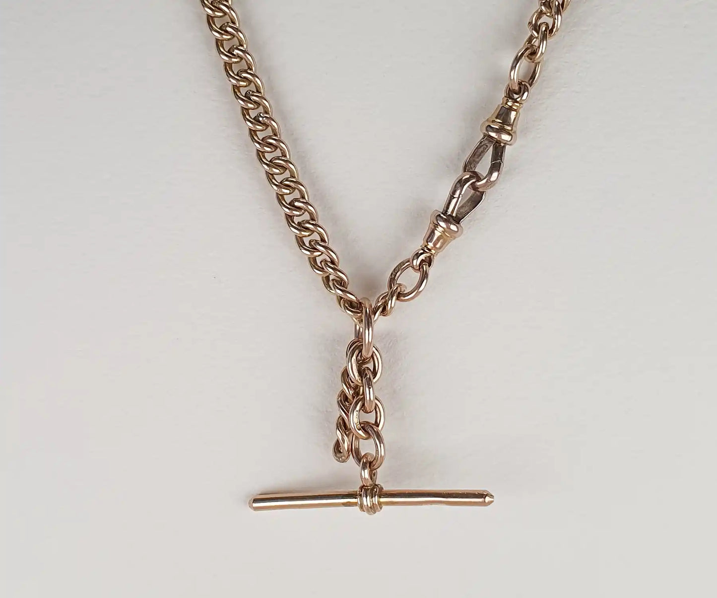 Antique Solid Gold Watch Fob Chain