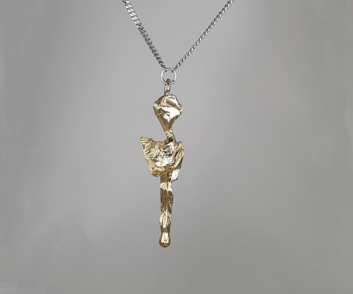 'Happy Accident' or a Winged Creature Necklace