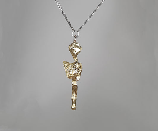 'Happy Accident' or a Winged Creature Necklace