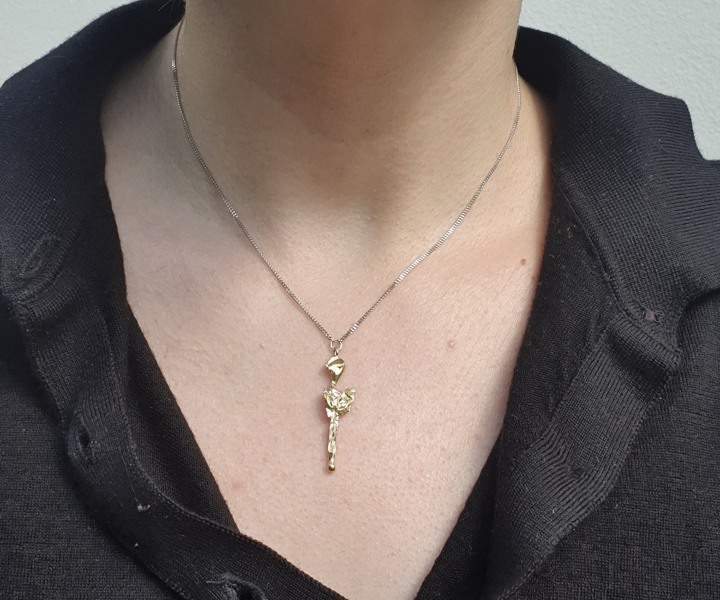 'Happy Accident' or a Winged Creature Necklace