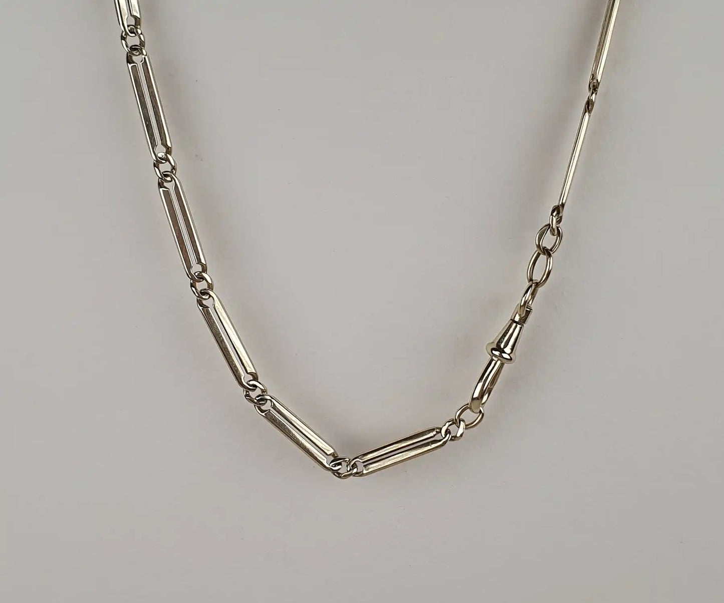 Vintage Long Slender Link Chain in 14ct Gold