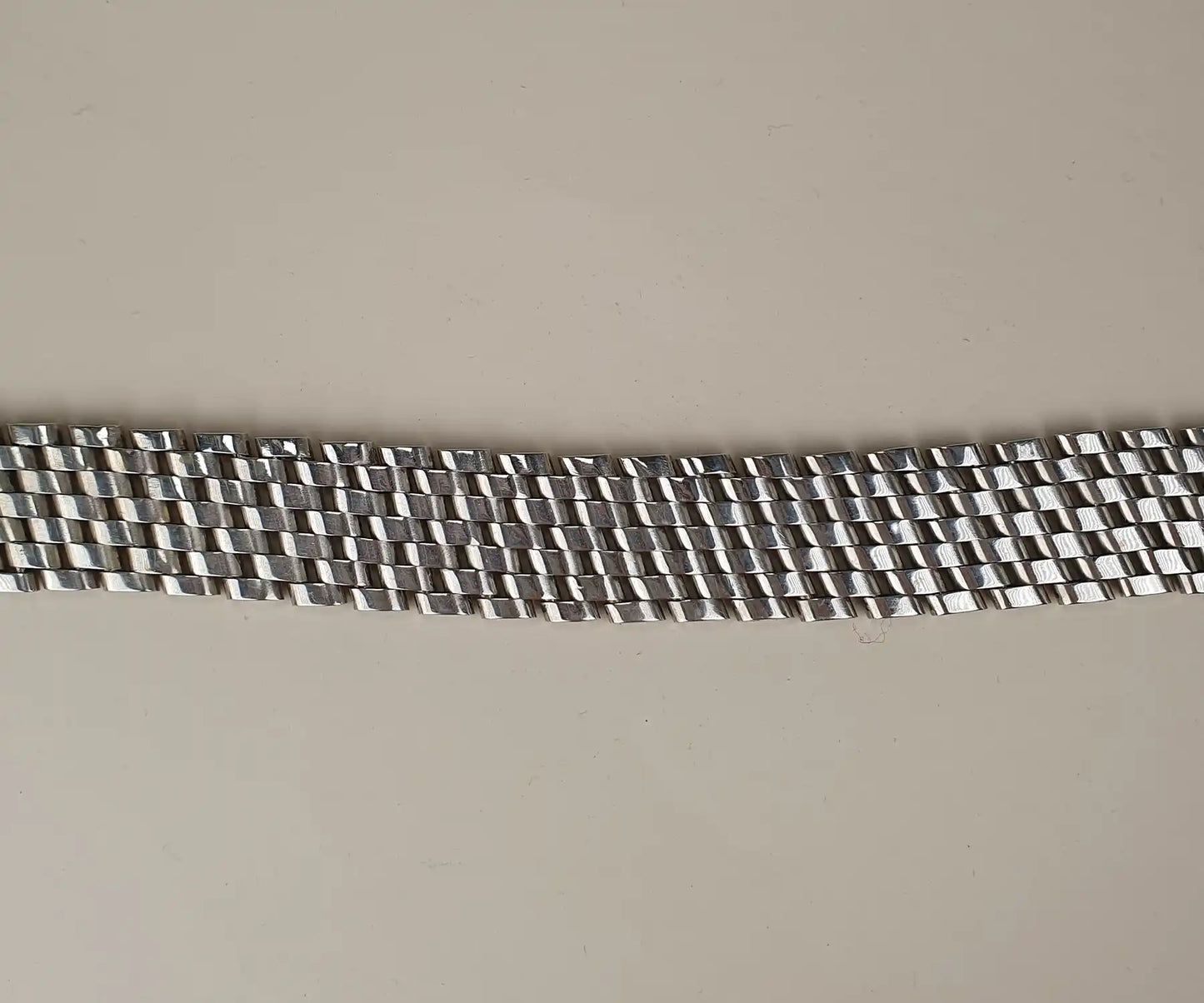 Vintage Slanted Jubilee Unisex Bracelet
