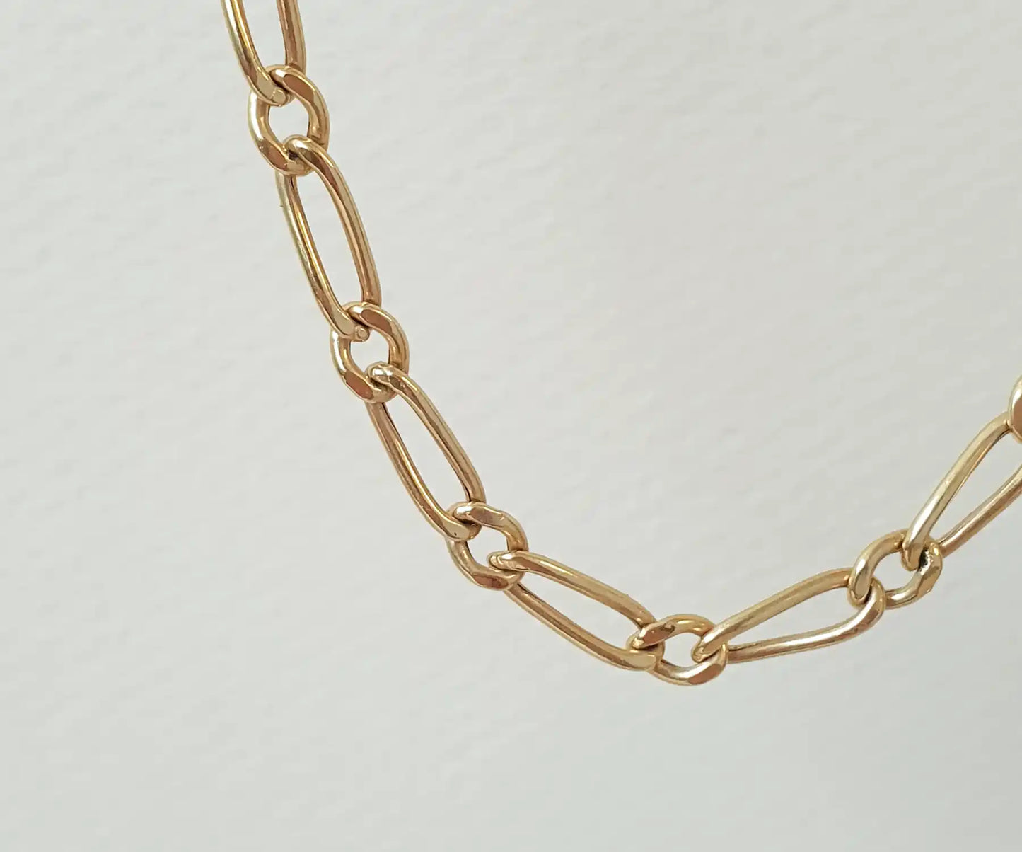 Vintage 9ct Gold Figaro Chain