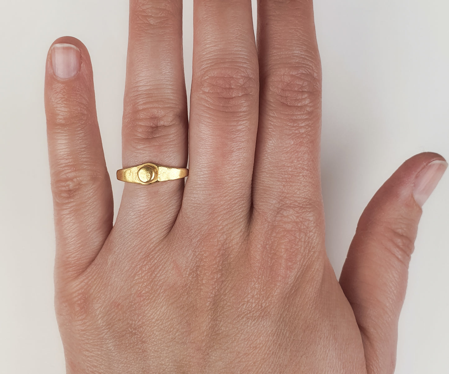 Roman High Carat Gold Ring