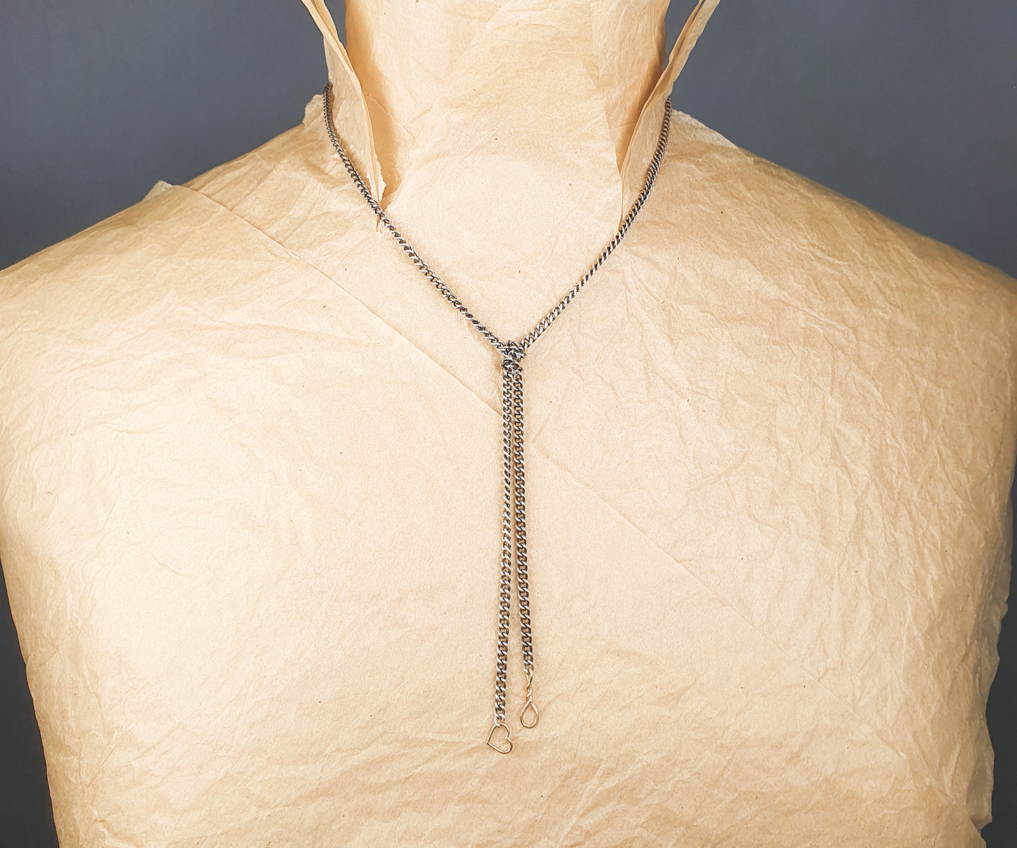 Hello City Oxi Chain no.4 with Gold Fancy Jump Rings