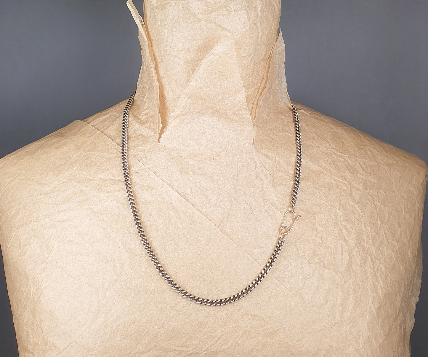 Hello City Oxi Chain no.6 with Gold Safety Pin