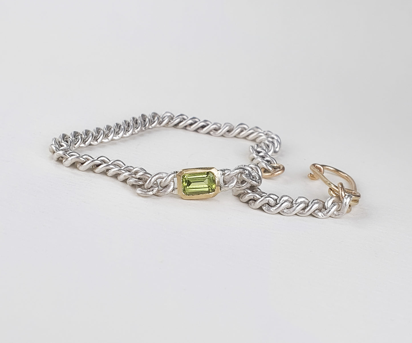 Hello City Bracelet with Peridot