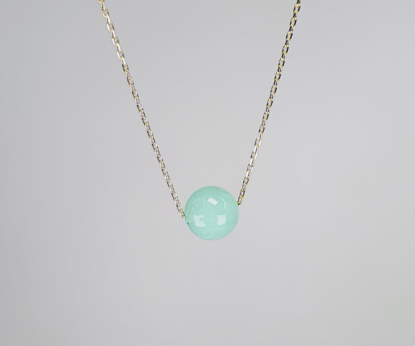 Mama Ania Minty Chrysoprase Necklace