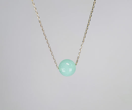 Mama Ania Minty Chrysoprase Necklace
