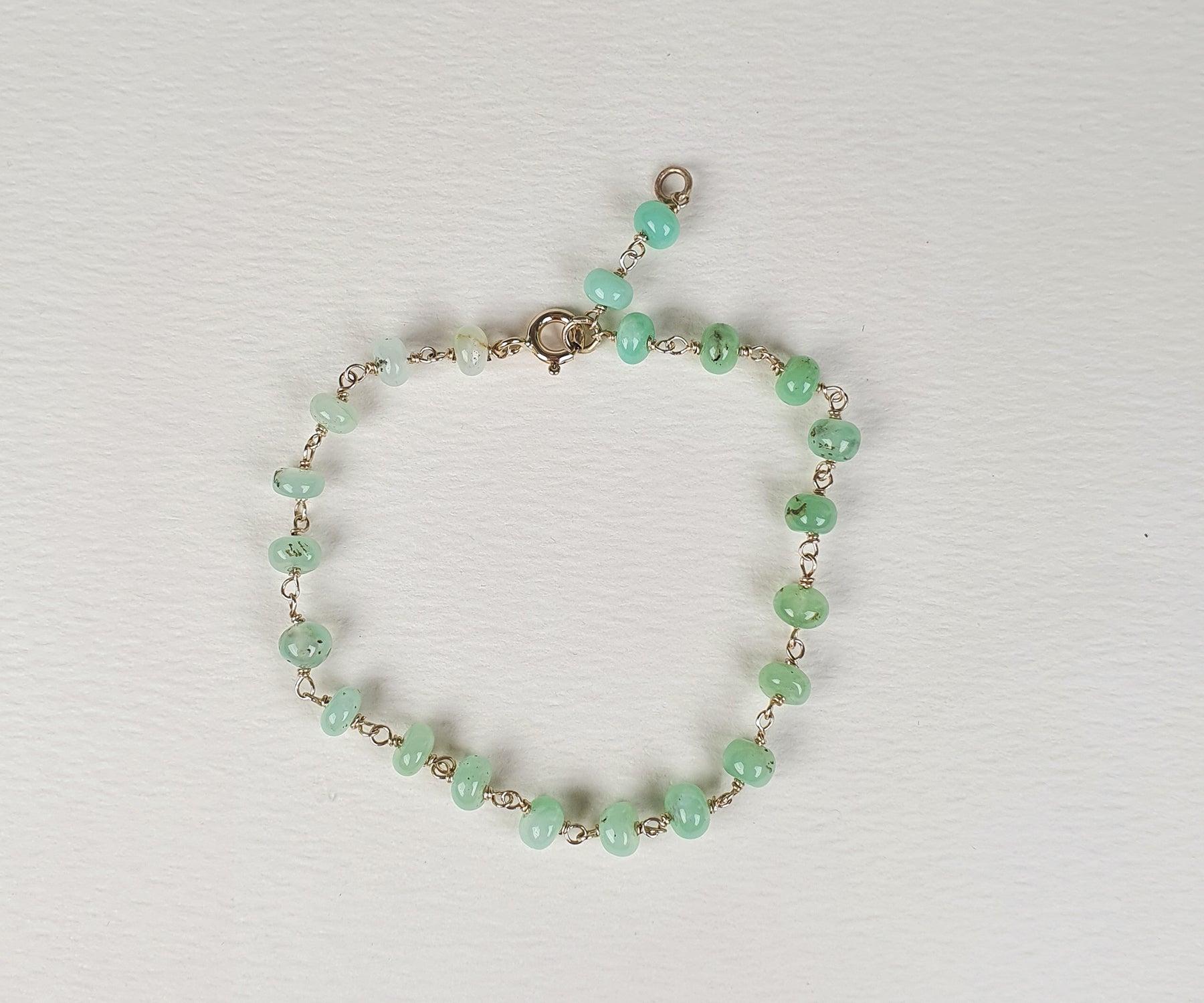 Bracelet chrysoprase on sale