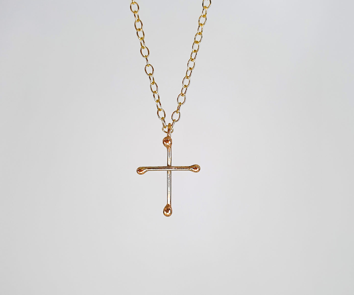 Gold Kleks Necklace