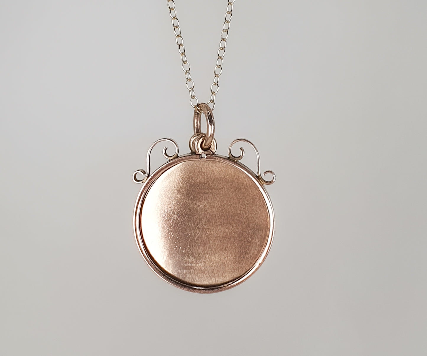 Victorian Diamond Monogram Pendant