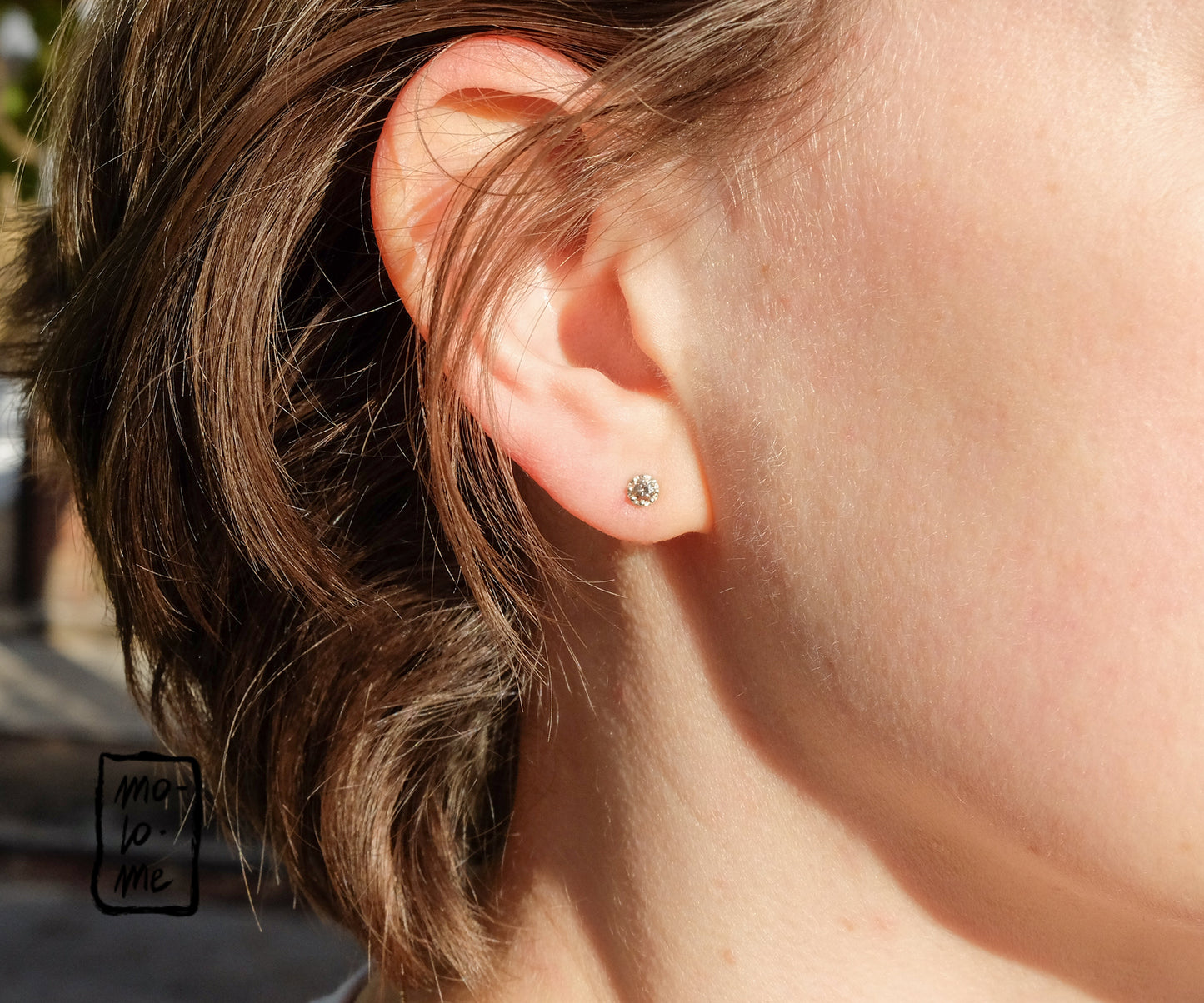 Diamond Kora Studs