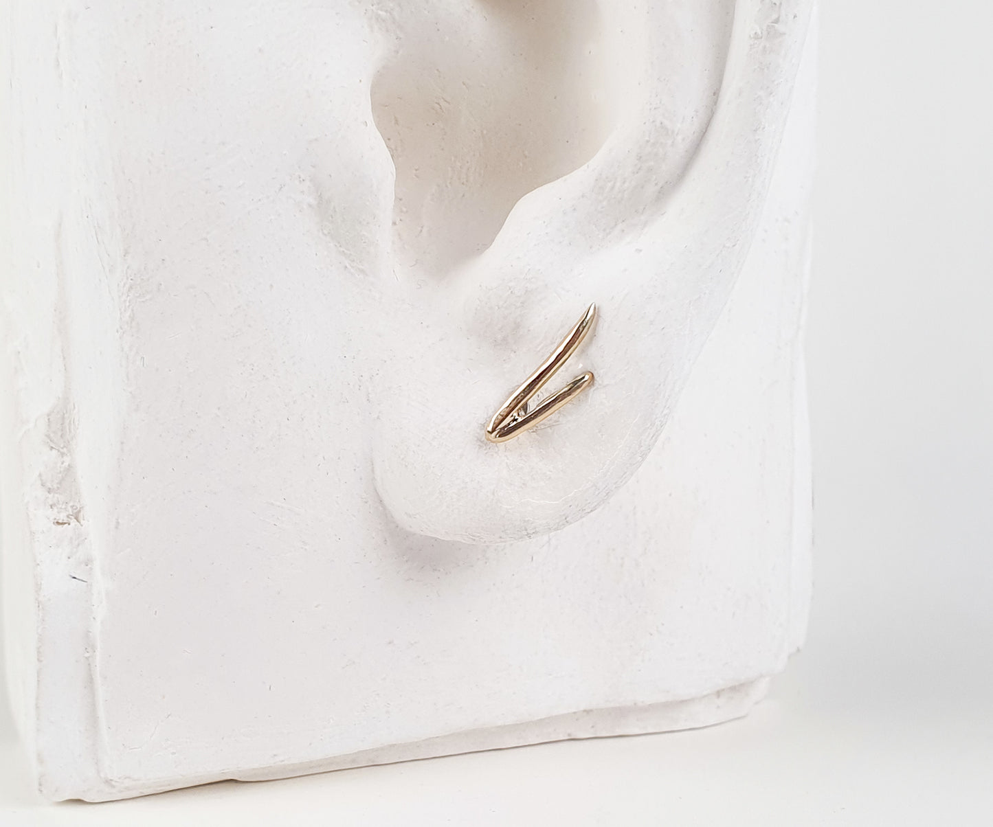Antique Refurb Wisp Stud Earrings