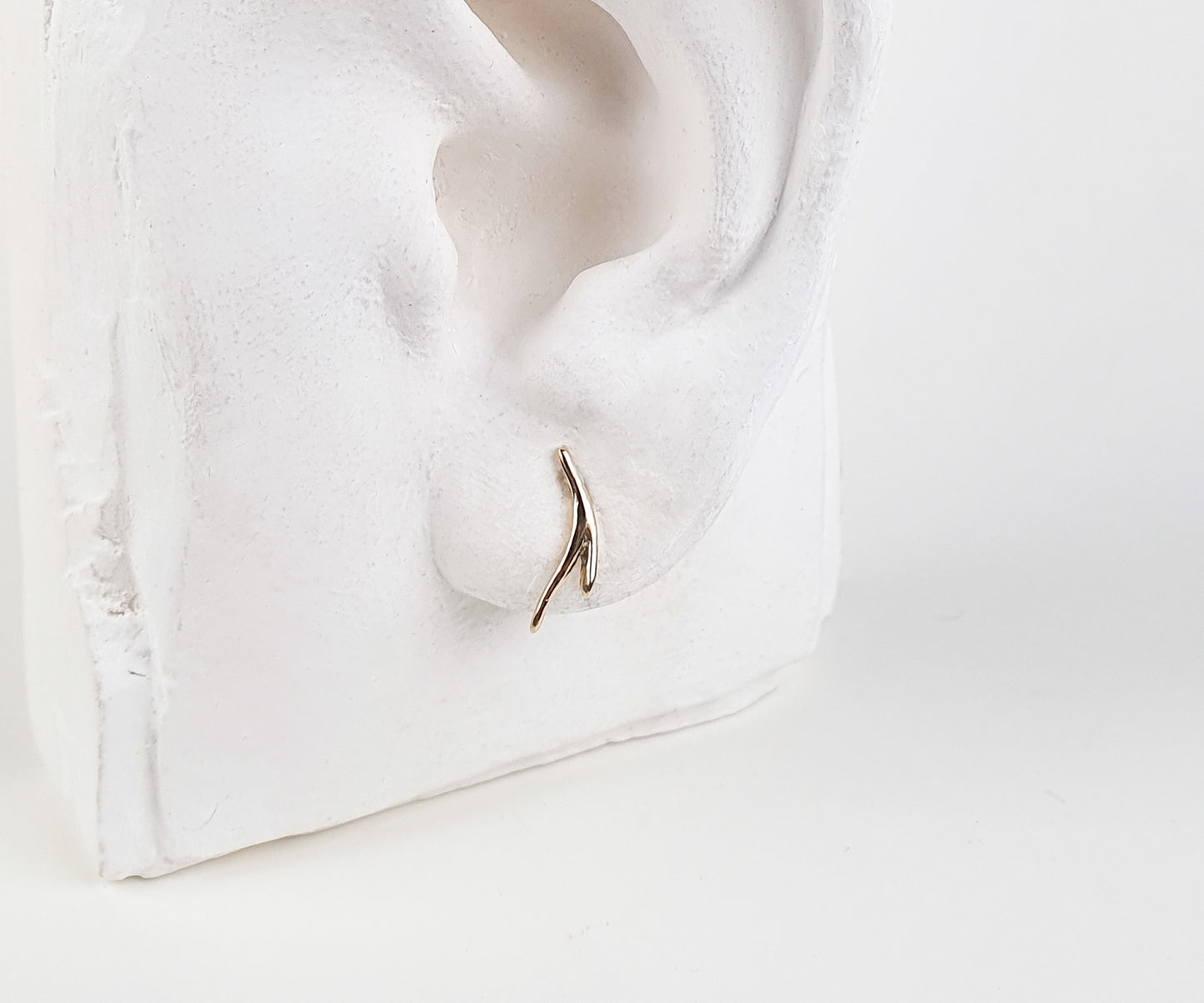 Antique Refurb Wisp Stud Earrings