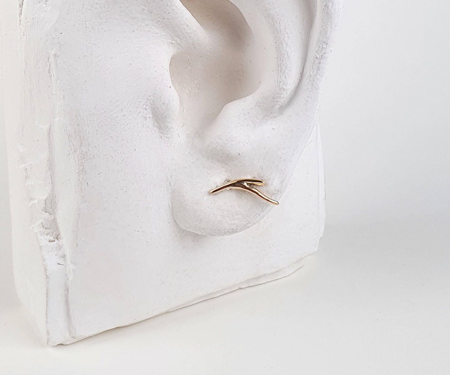Antique Refurb Wisp Stud Earrings