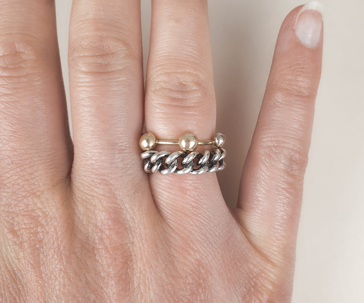 Full Eternity Nostalgic Gold Ring