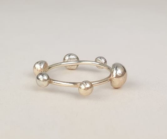 Full Eternity Nostalgic Gold Ring