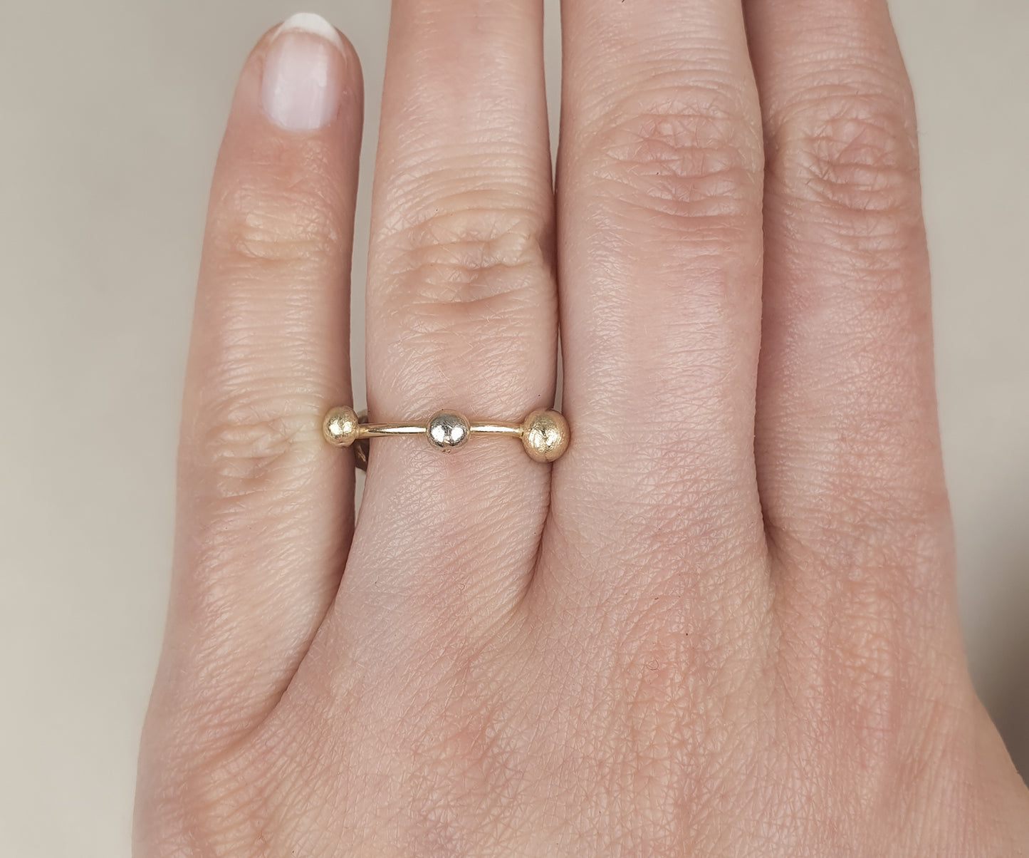 Full Eternity Nostalgic Gold Ring