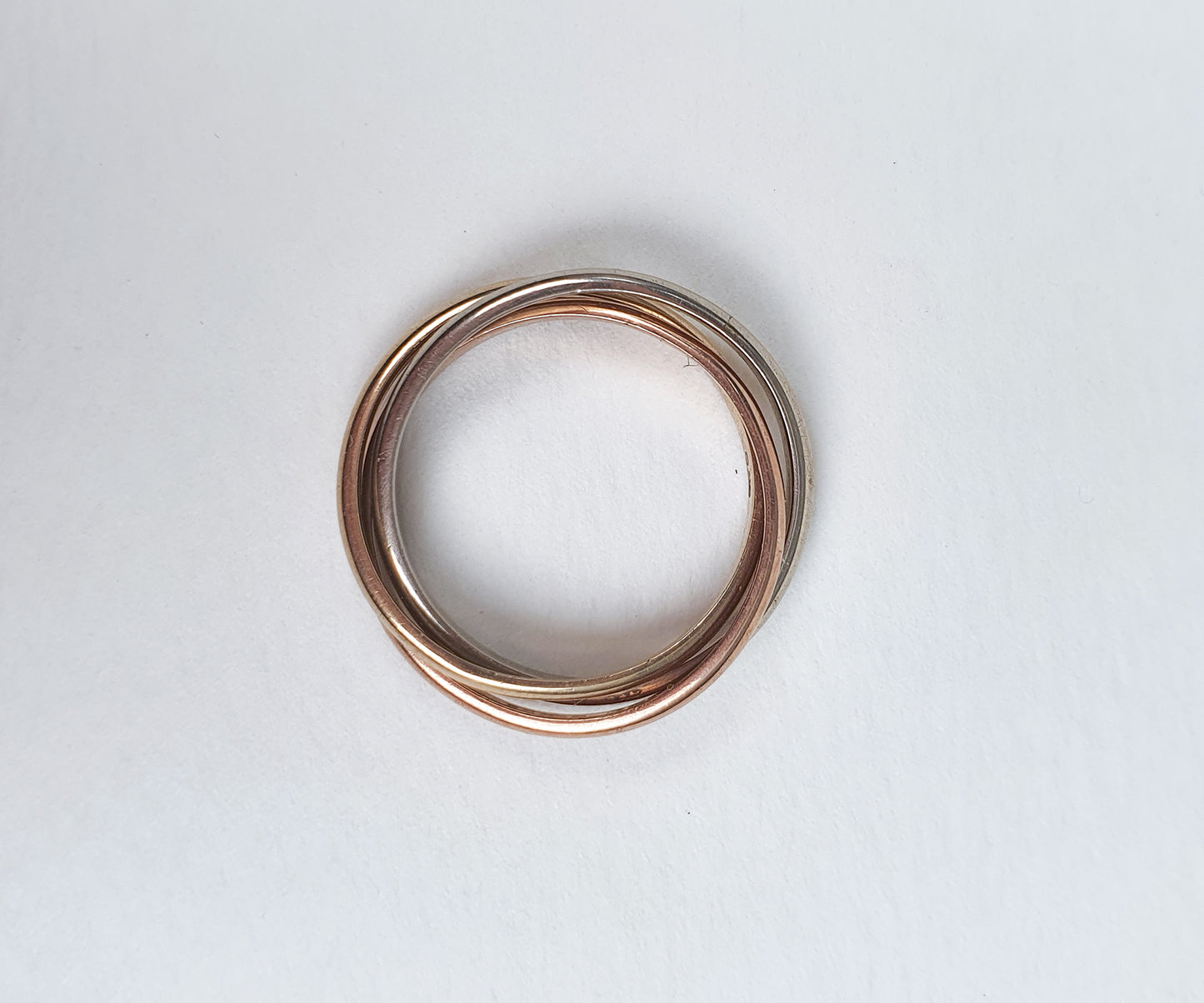 Russian Mixed Gold Wedding Ring
