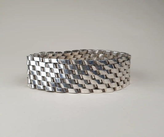 Vintage Slanted Jubilee Unisex Bracelet