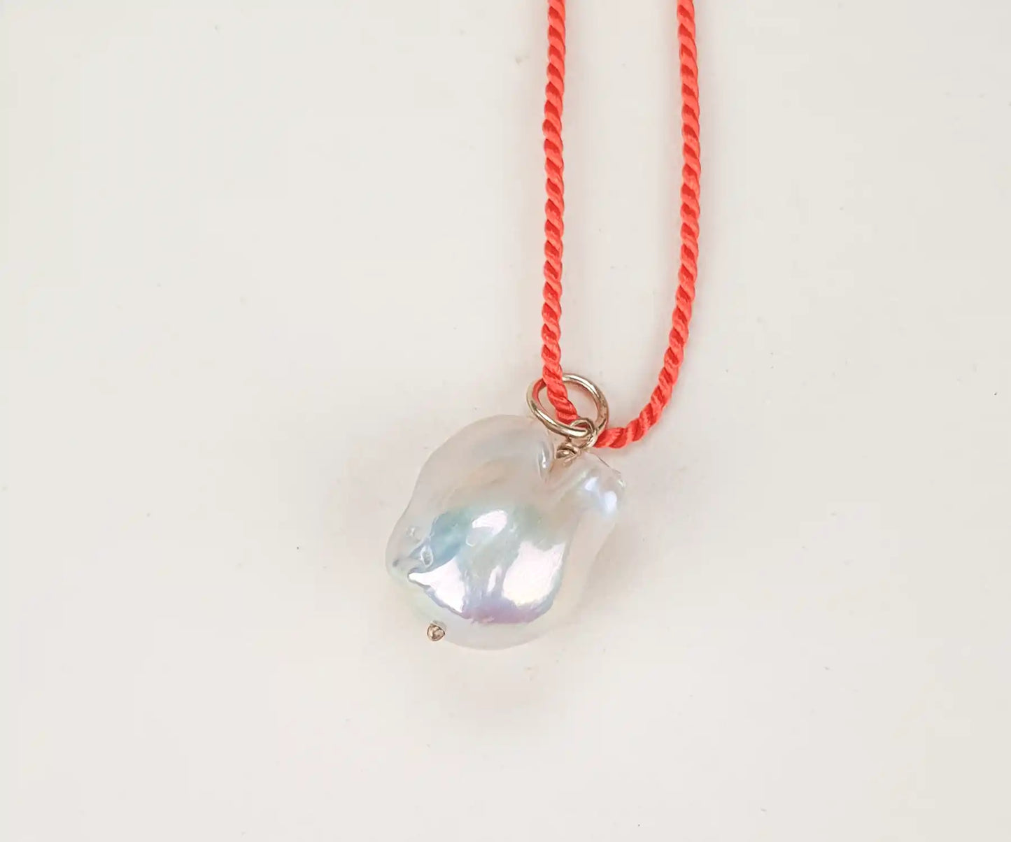Purple Baroque Pearl Necklace