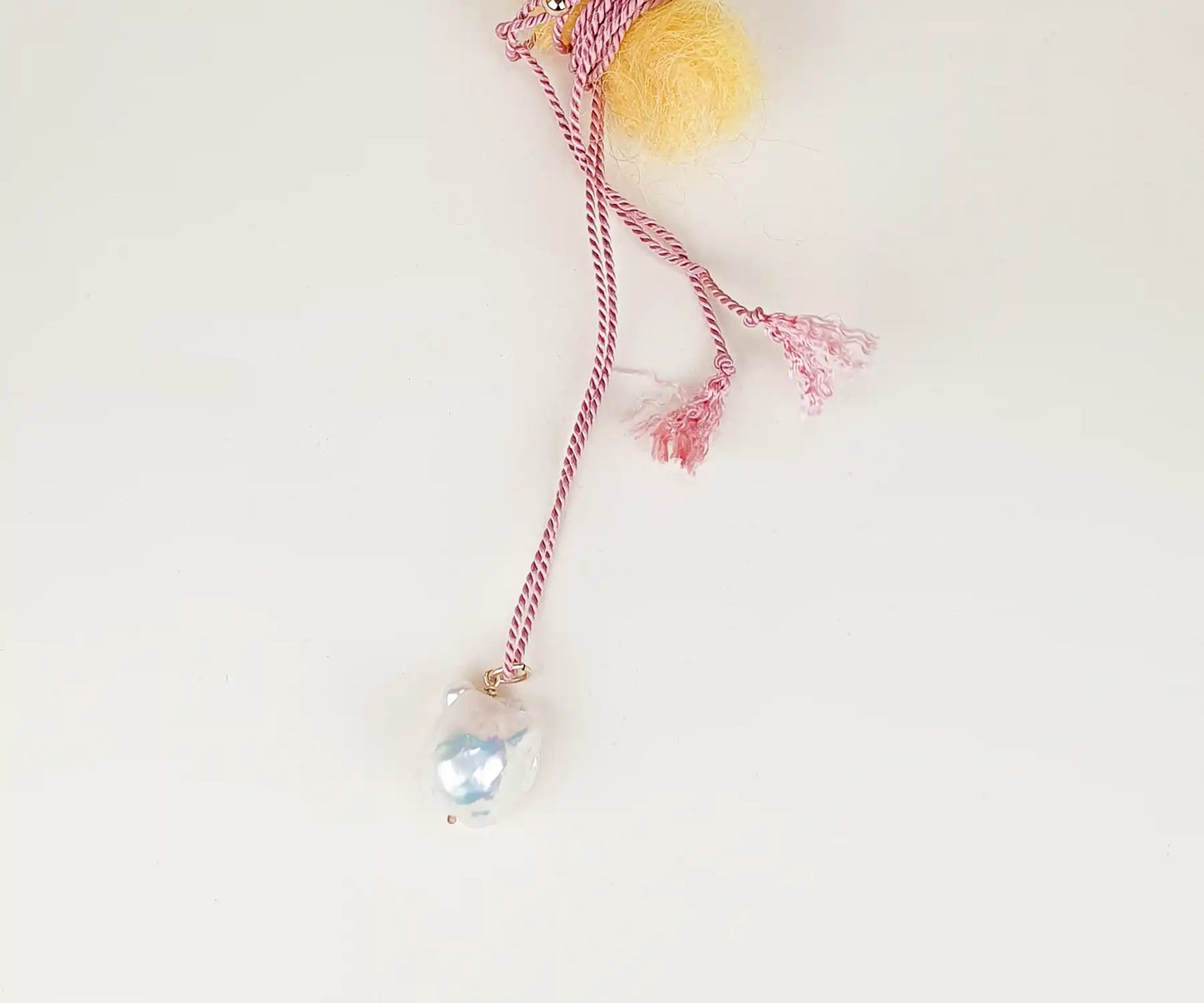 Purple Baroque Pearl Necklace