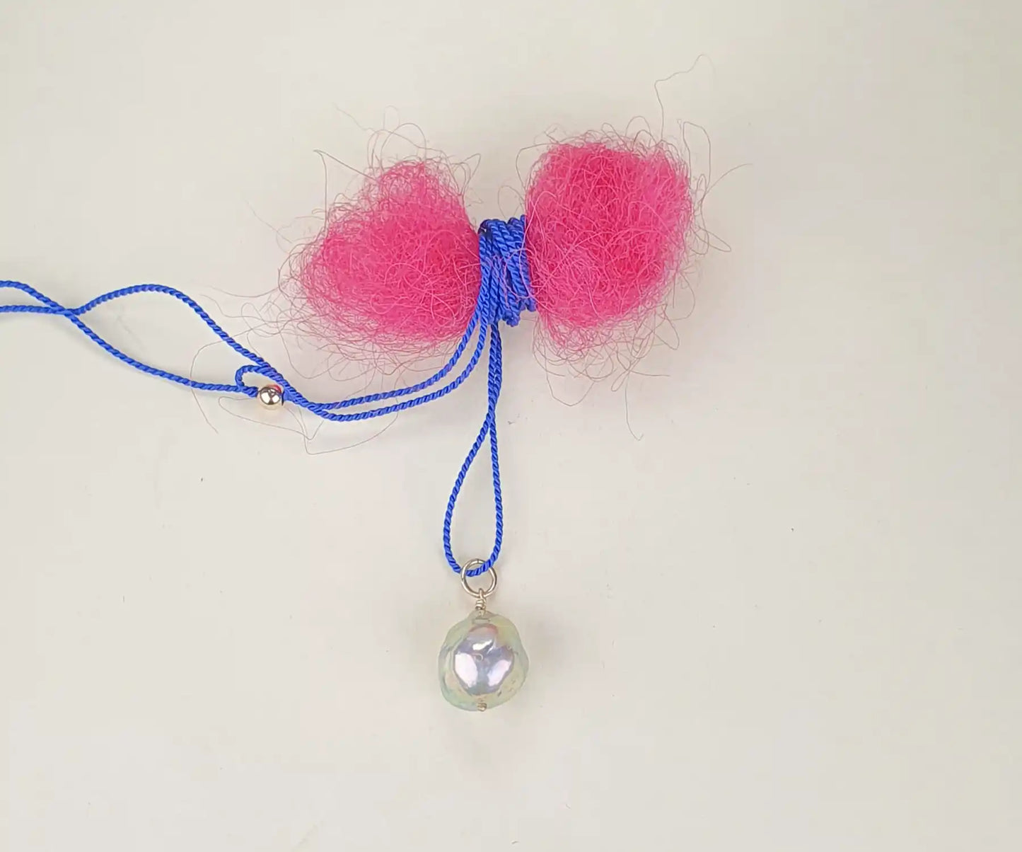 Purple Baroque Pearl Necklace