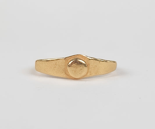Roman High Carat Gold Ring
