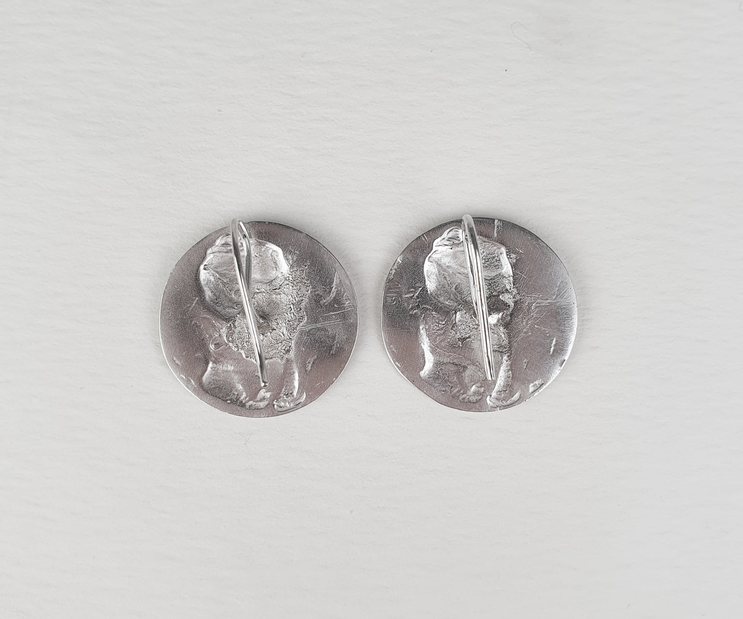 Vintage Silver Nymph Earrings